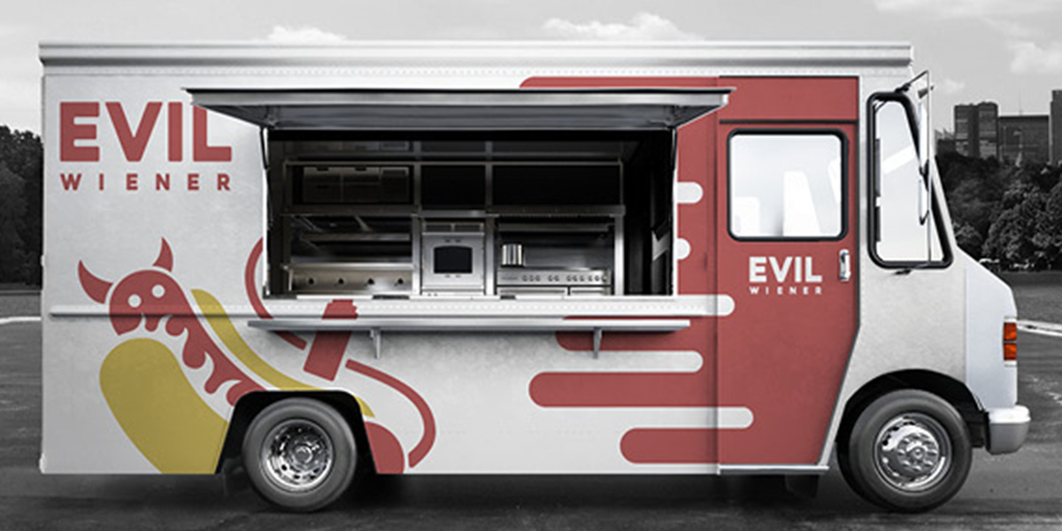 Rebranding – Evil Wiener – Hot Dog Food Truck